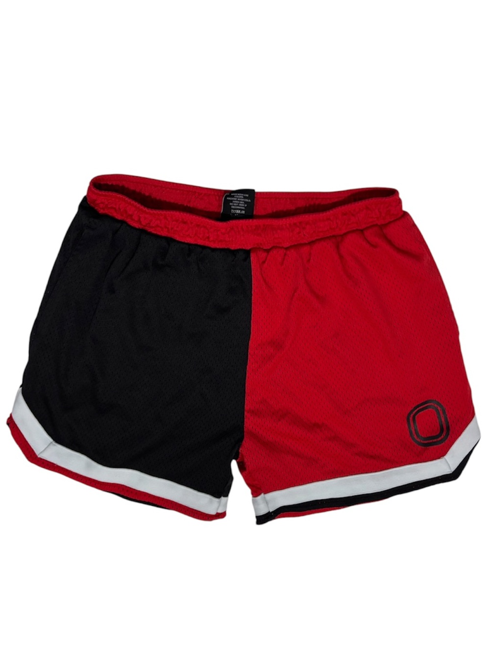OVERTIME Men’s Red Athletic Mesh Shorts